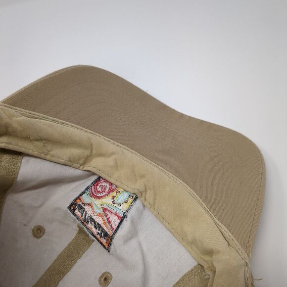 Las Manitas Austin TX Slideback Hat Tan One Size Adjustable Embroidered - Picture 7 of 8